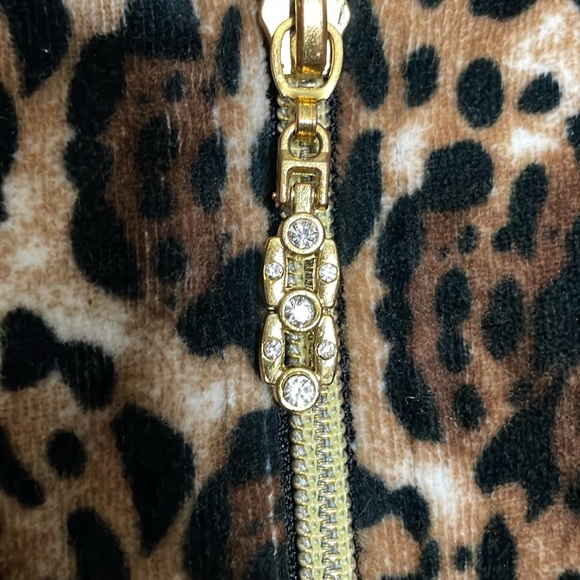 Women’s size petite medium onque casual leopard print jacket - Picture 2 of 8